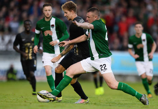21 July 2016; Samuel Gustafson of BK Hacken in action
