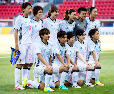 Saki Kumagai, Mizuho Sakaguchi, Yuri Kawamura, Rumi Utsugi,
