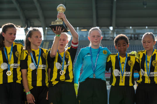 Huddinge med silverpokalen