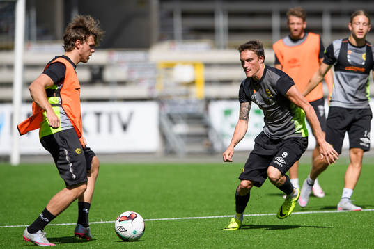 Elfsborgs Jesper Manns och Lasse Nilsson