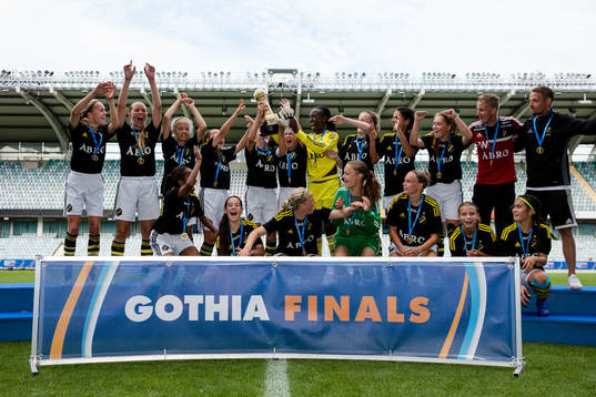 AIK jublar med guldpokalen