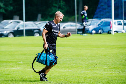 IFK Göteborgs sjukgymnast Fredrik Larsson