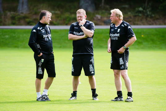 IFK Göteborgs assisterande tränare Magnus Edlund och Alf
