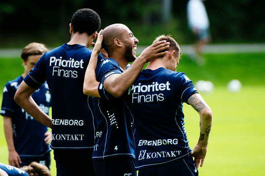 IFK Göteborgs Haitam Aleesami och Sören Rieks