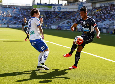 Norrköpings David Moberg Karlsson och Gefles Joshua Nadeau