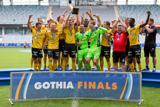 Elfsborg jublar med guldpokalen