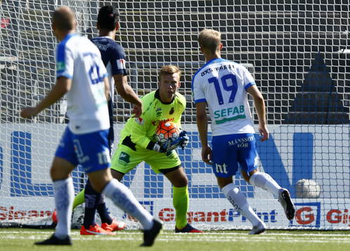 Gefles målvakt Andreas Andersson