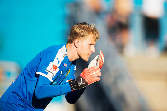 Frejs målvakt Ruben Åhman
