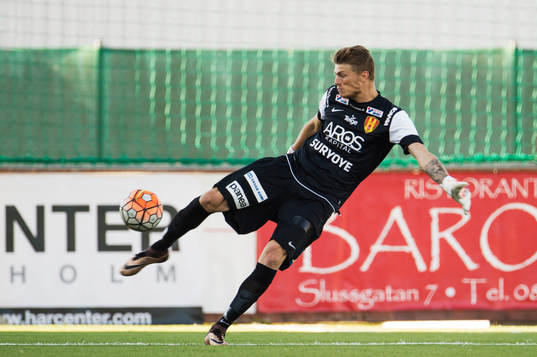 Syrianskas målvakt Hampus Elgan