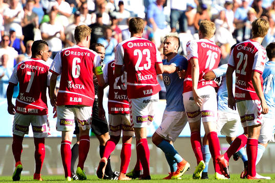 Situation mellan spelarena