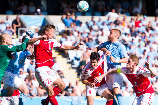 Kalmars målvakt Ole Söderberg, Viktor Elm, Marko