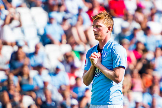Malmö FFs Anders Christiansen deppar