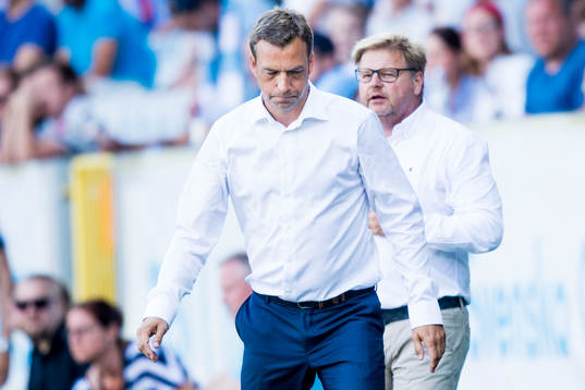 Malmö FFs tränare Allan Kuhn deppar