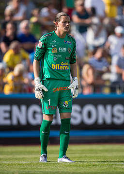 Falkenbergs målvakt Otto Martler