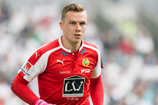Hammarbys målvakt Ögmundur Kristinsson