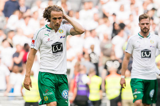 Hammarbys Fredrik Torsteinbö ser deppig ut