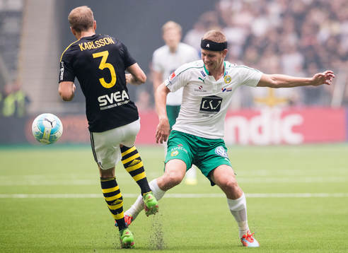s Per Karlsson och Hammarbys Erik Israelsson