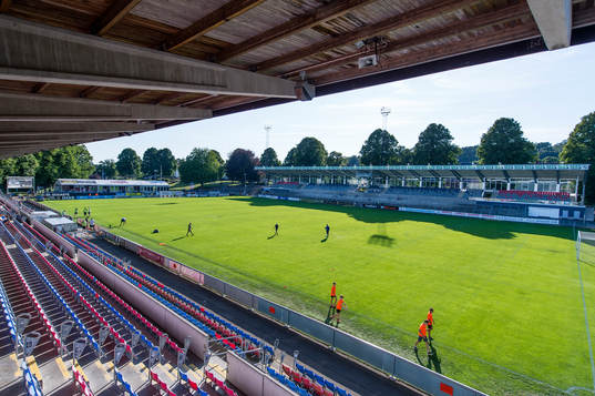 Örjans Vall före fotbollsmatchen i Superettan mellan