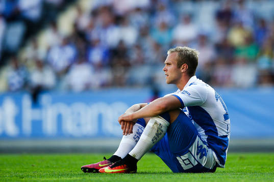 IFK Göteborgs Gustav Engvall deppar