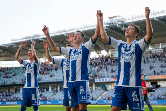 IFK Göteborgs Sören Rieks, Martin Smedberg Dalence och