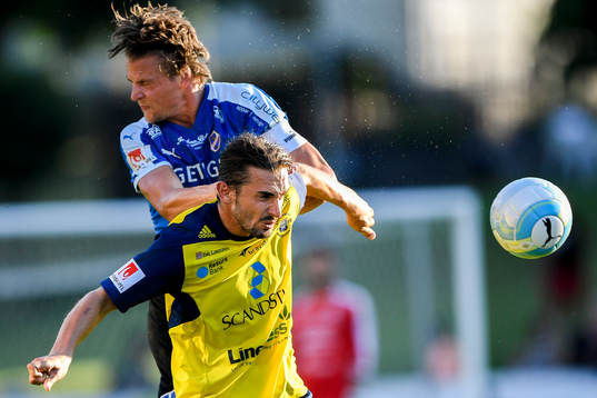 Halmstads Fredrik Liverstam och Ängelholms Vladica Zlojutro
