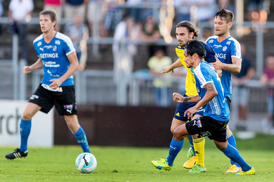 Halmstads Antonio Rojas och Ängelholms Vladica Zlojutro
