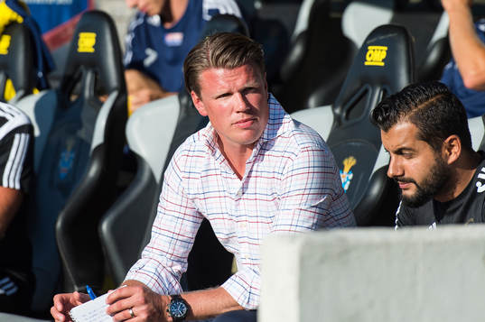 Ängelholms tränare Christian Järdler