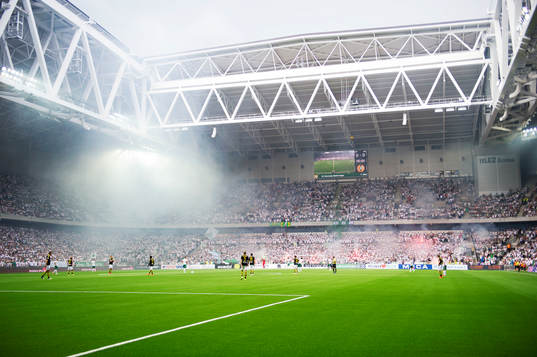 Interiör av Tele2 Arena