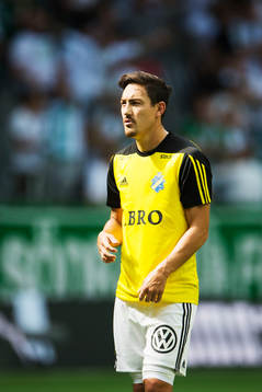 under fotbollsmatchen i Allsvenskan mellan Hammarby och AIK