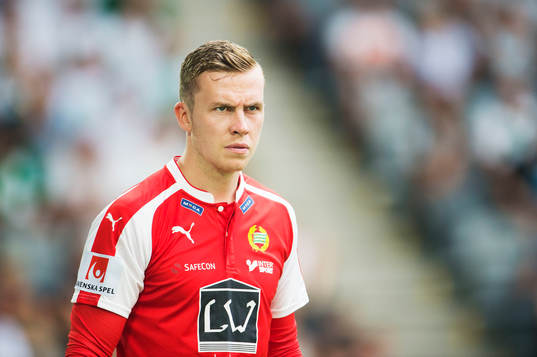 Hammarbys målvakt Ögmundur Kristinsson