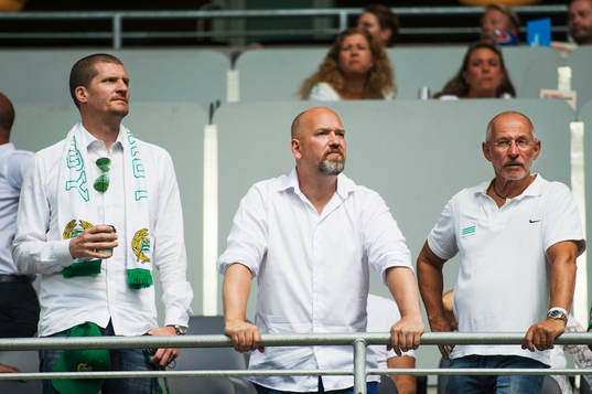 s ordförande Richard von Yxkull och Hammarby Fotbolls VD