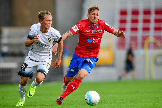 Helsingborgs Rasmus Lindgren och Helsingborgs Martin