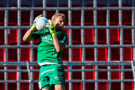 Häckens målvakt Peter Abrahamsson