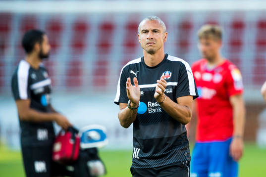 Helsingborgs manager Henrik Larsson tackar publiken