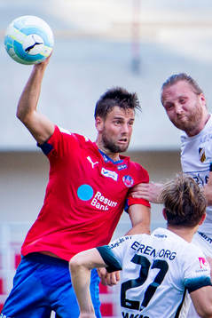 Helsingborgs Mikael Dahlberg och Häckens Emil Wahlström