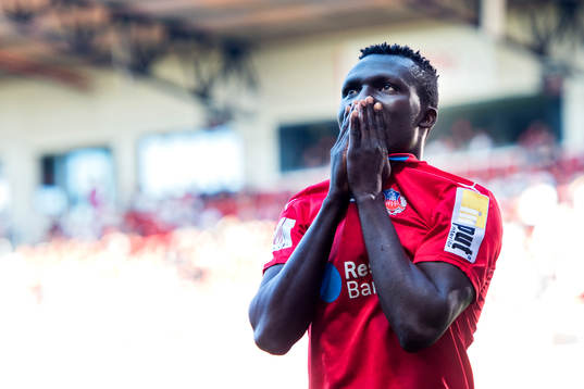 Helsingborgs Lalawélé Atakora deppar