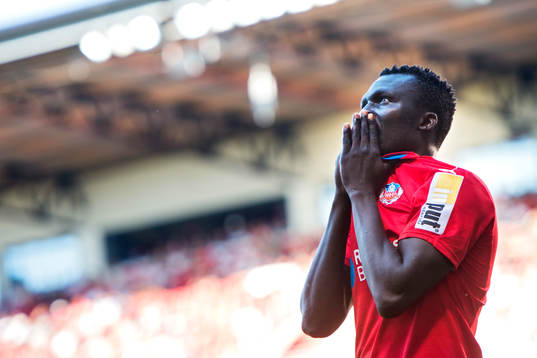 Helsingborgs Lalawélé Atakora deppar