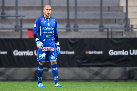 Varbergs målvakt Peter Dahlberg