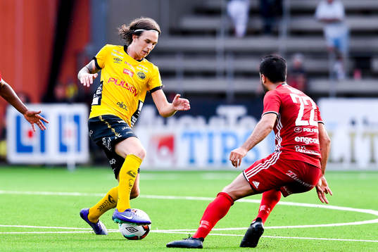 Elfsborgs Rasmus Rosenqvist och Östersunds Brwa Nouri