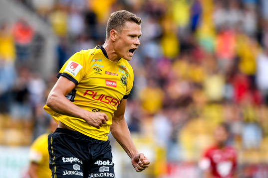Elfsborgs Viktor Claesson jublar