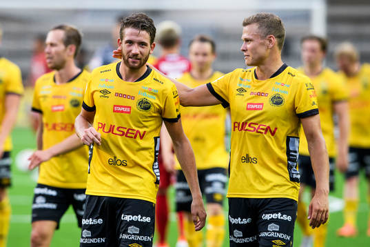 Elfsborgs Marcus Rohdén och Viktor Claesson