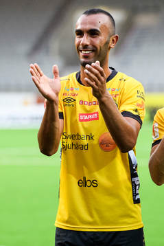 Elfsborgs Viktor Claesson, Issam Jebali och Jesper Manns