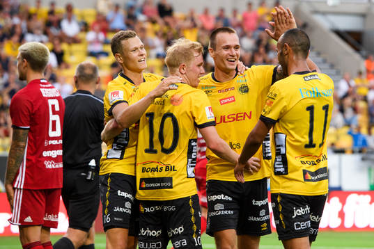 Elfsborgs Viktor Claesson, Simon Lundevall, Viktor Prodell