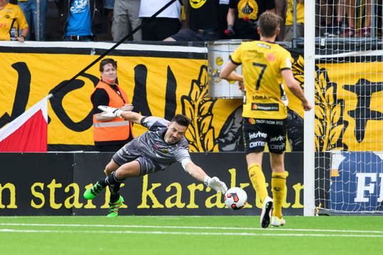 Elfsborgs målvakt Kevin Stuhr Ellegaard