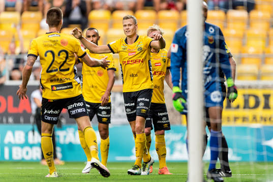 Elfsborgs Viktor Claesson jublar