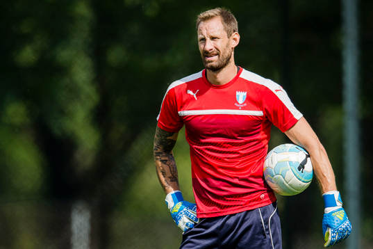 Malmö FFs målvakt Johan Wiland