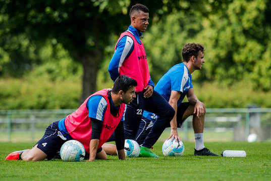 Malmö FFs Behrang Safari, Tobias Sana och Andreas Vindheim