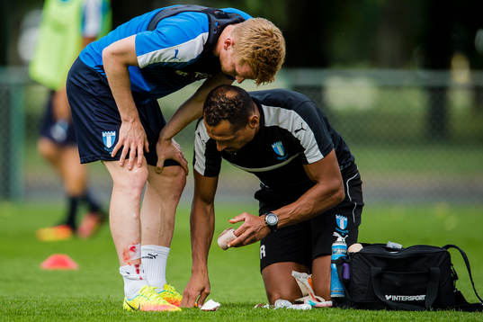 Malmö FFs Anders Christiansen får behandling