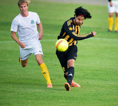 i matchen i division 2 mellan IFK Hässleholm och Lunds BK