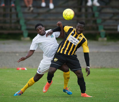 IFK Hässleholms Michael Andrew i matchen i division 2